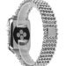 Curea iUni compatibila cu Apple Watch 1/2/3/4/5/6/7, 40mm, Luxury, Otel Inoxidabil, Silver